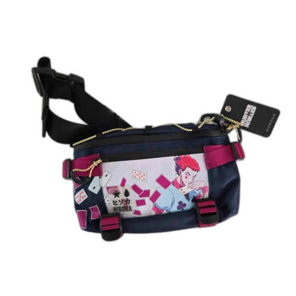 Bioworld Handbags - Anime Hisoka Morrow Hunter X Fanny Pack Adjustable Waist Strap Collectible